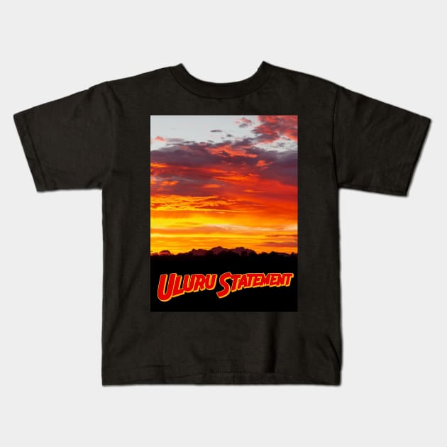 Uluru Statement Kids T-Shirt by VM04